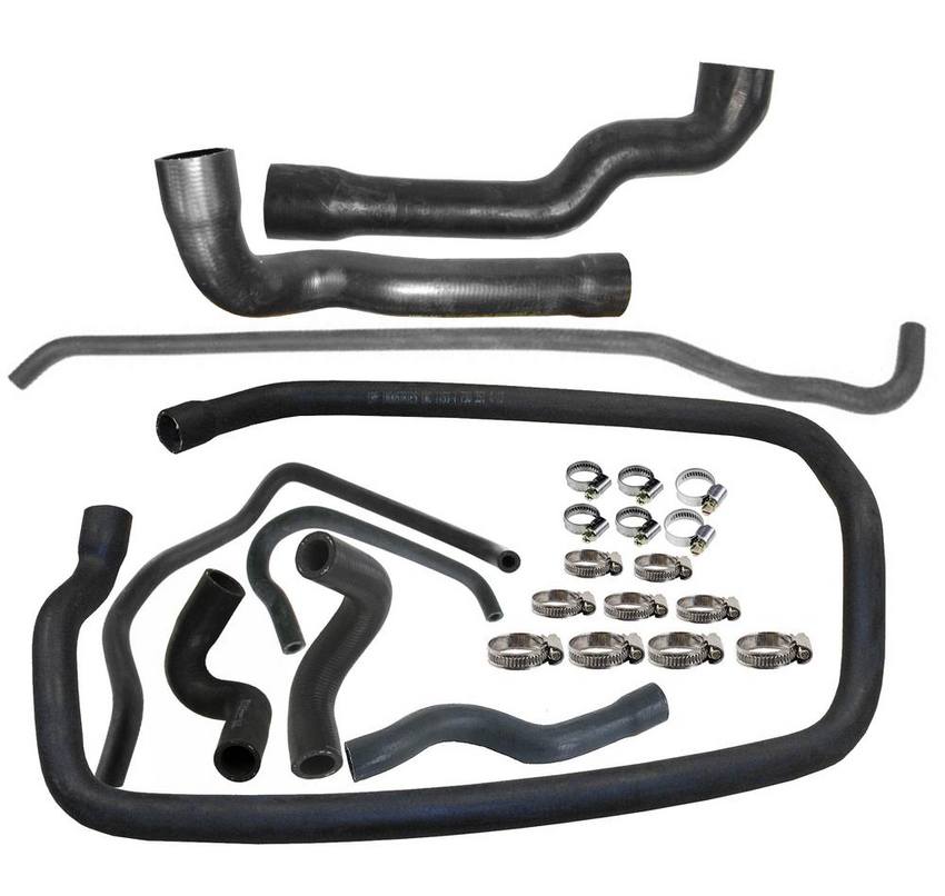 BMW Radiator Coolant Hose Kit 64211394293 - eEuroparts Kit 3084788KIT